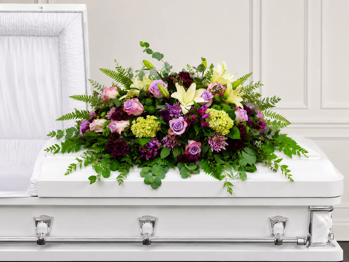 Eternal Elegance Half Casket Spray Eternal Elegance Half Casket Spray