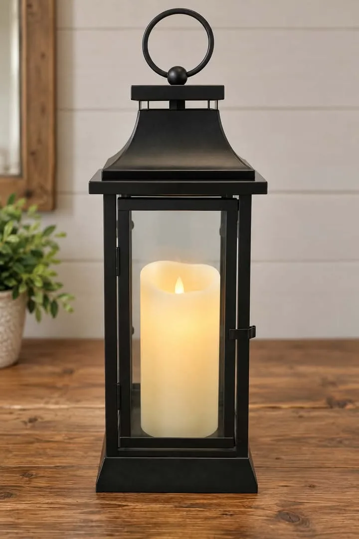 Classic Black Memorial Lantern Classic Black Memorial Lantern