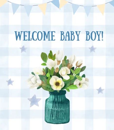 Baby Boy Designer’s Choice Arrangement