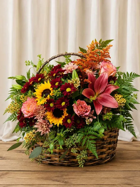 Autumn Meadow Basket Autumn Meadow Basket