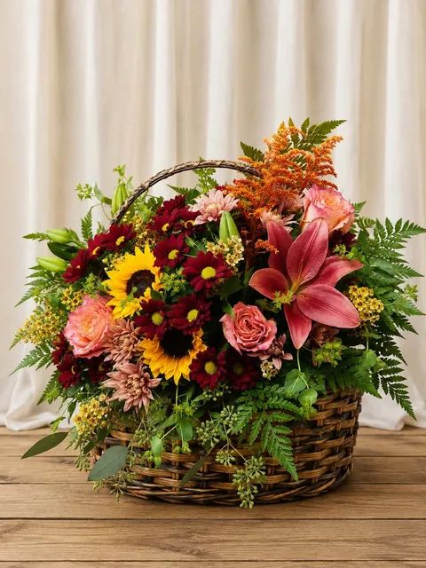 Autumn Meadow Basket