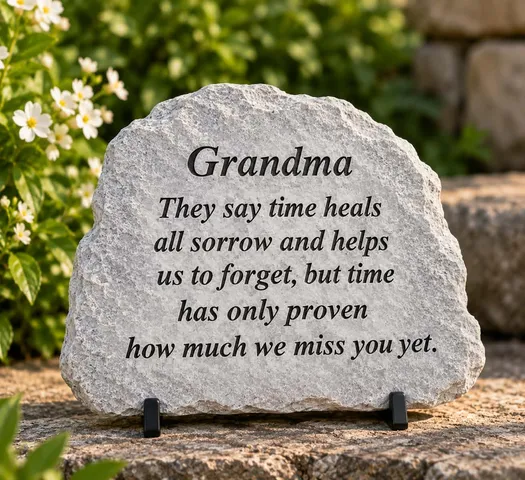 Small Grandma’s Cherished Memories Stone Small Grandma’s Cherished Memories Stone