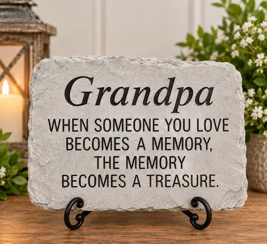 Grandpa Sympathy Stone Grandpa Sympathy Stone