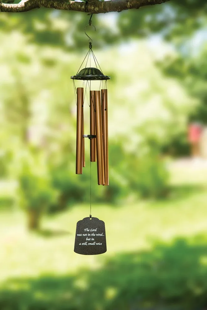 Inspirational Wind Chime A Still Small Voice Inspirational Wind Chime A Still Small Voice