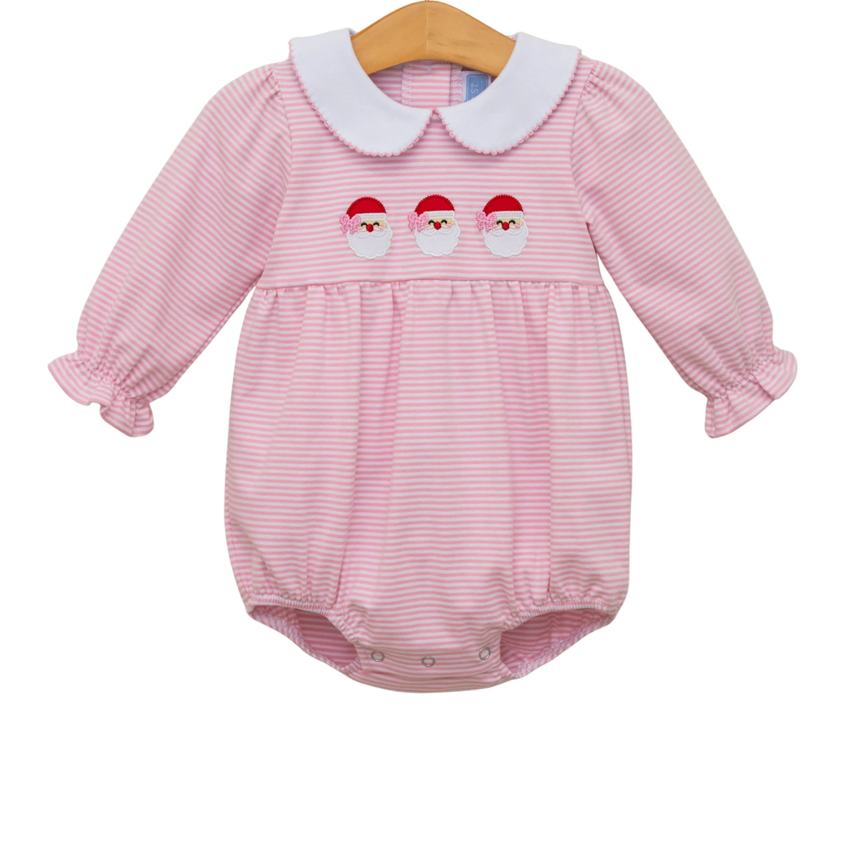 Trotter Street Kids - Santa Trio Bubble Pink