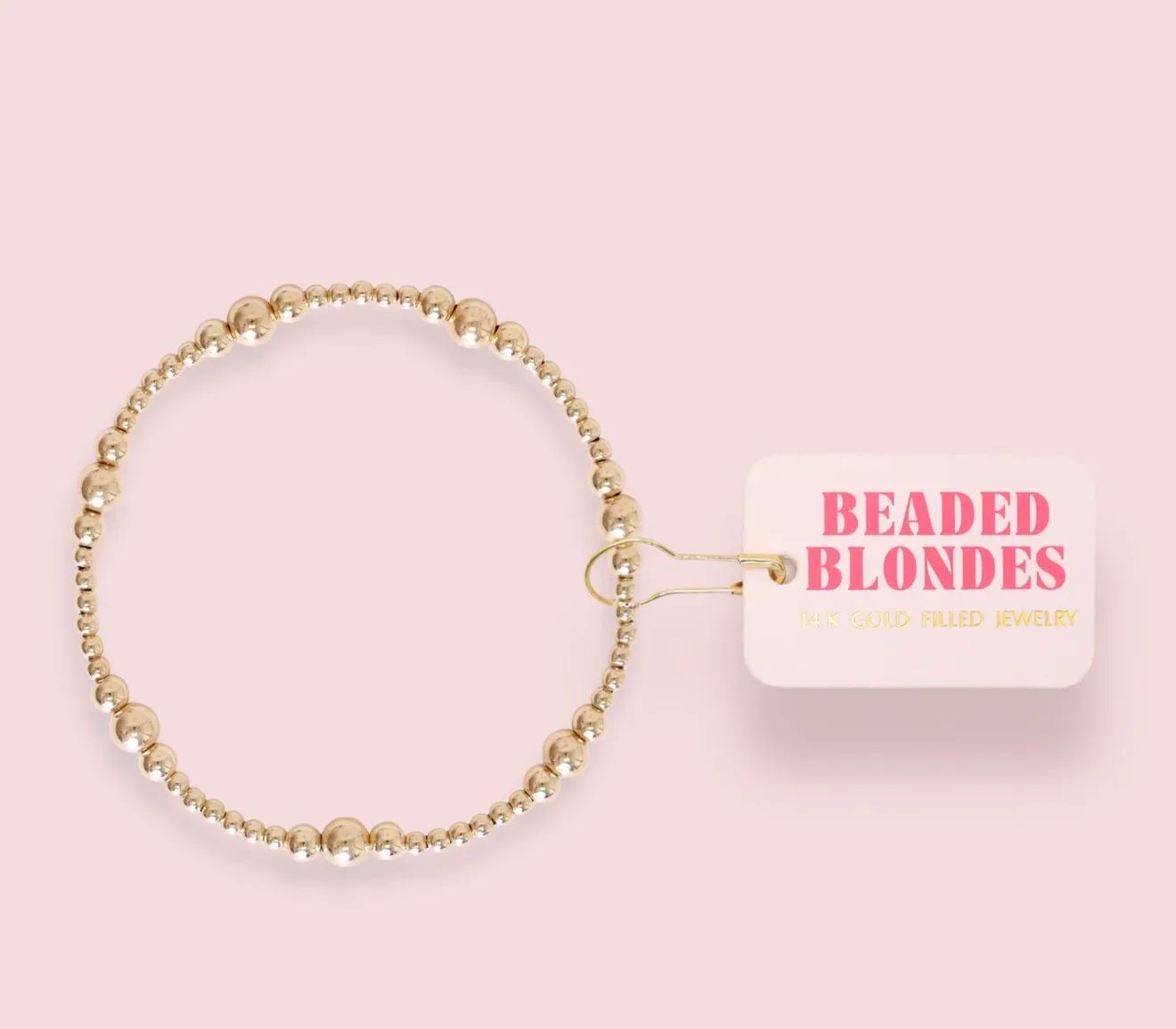 Beaded Blondes - Sutton Bracelet in Gold