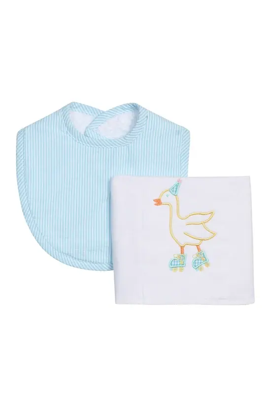 3 Marthas - Silly Goose Basic Bib & Burp Boxed Set 3 Marthas - Silly Goose Basic Bib & Burp Boxed Set