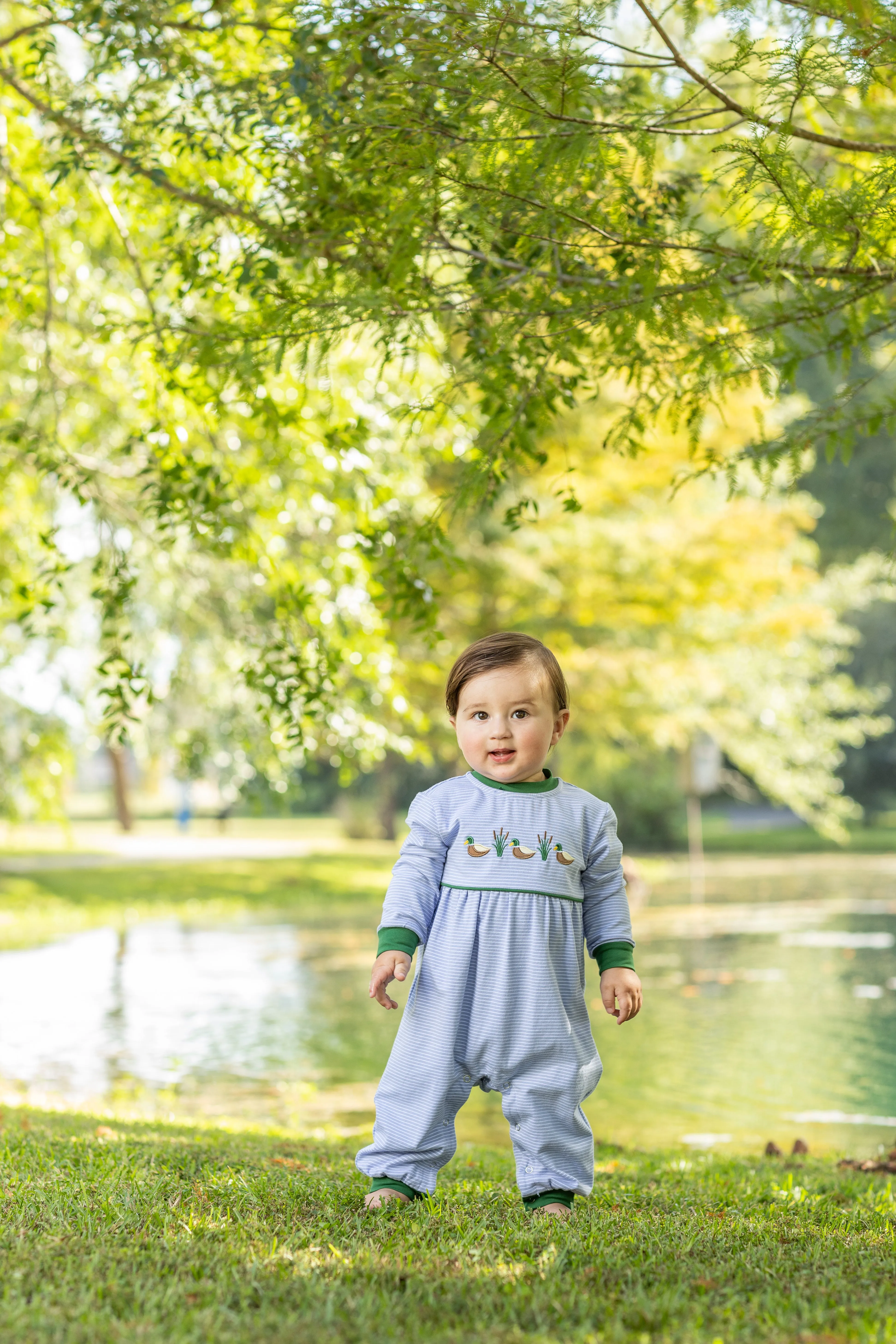 Trotter Street Kids - Mallard Trio Romper Trotter Street Kids - Mallard Trio Romper