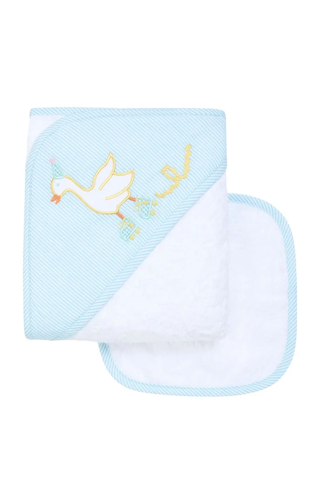 3 Marthas - Silly Goose Baby Hooded Towel & Washcloth Set