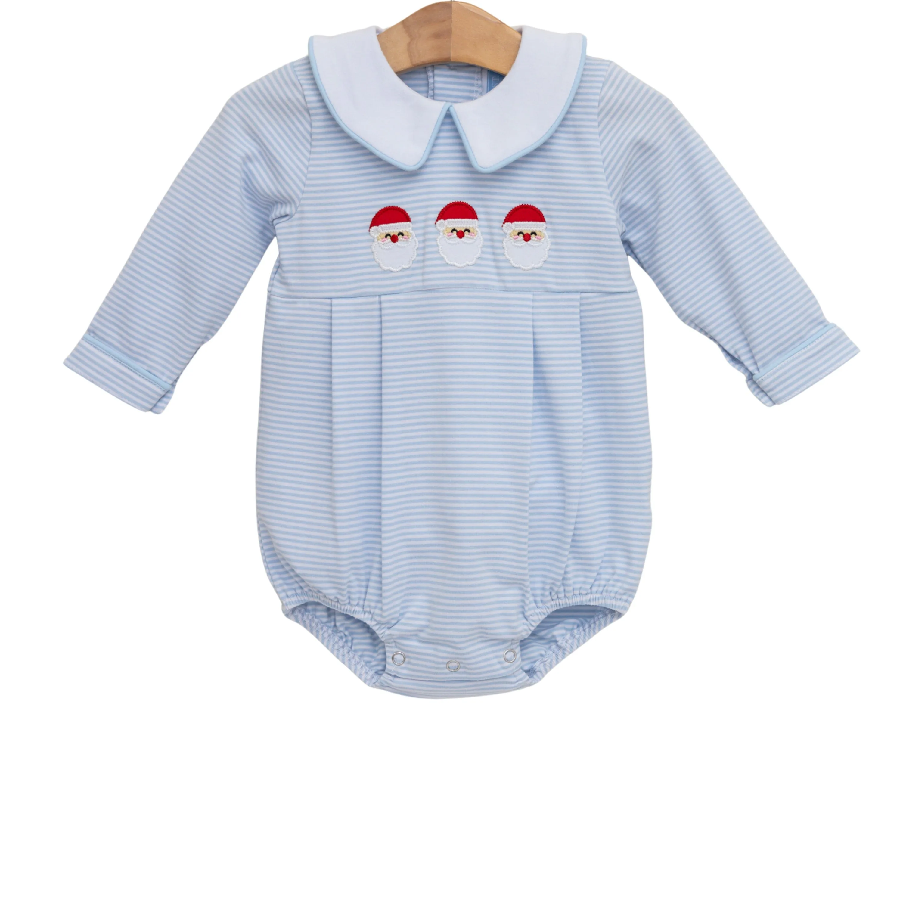 Trotter Street Kids - Santa Trio Bubble - Blue Trotter Street Kids - Santa Trio Bubble - Blue