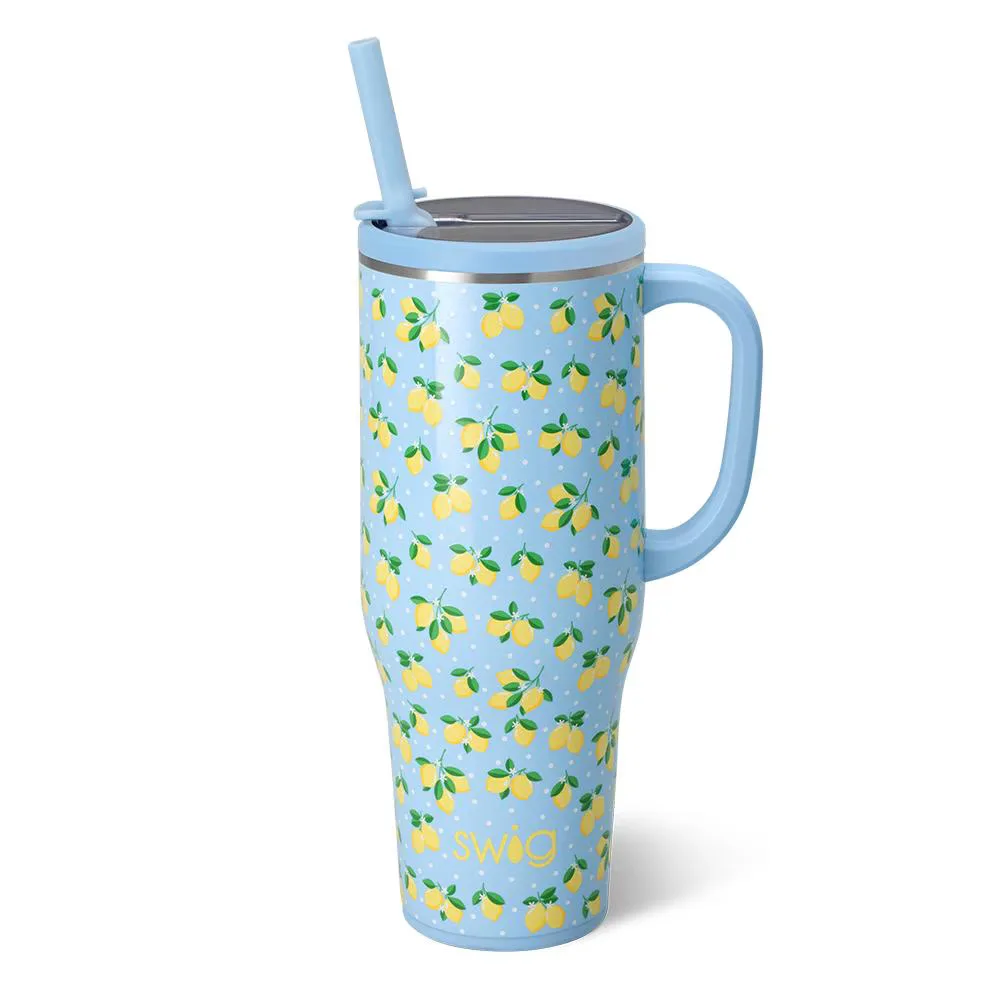 Swig Life - Lemon Meringue Mega Mug 40oz Swig Life - Lemon Meringue Mega Mug 40oz