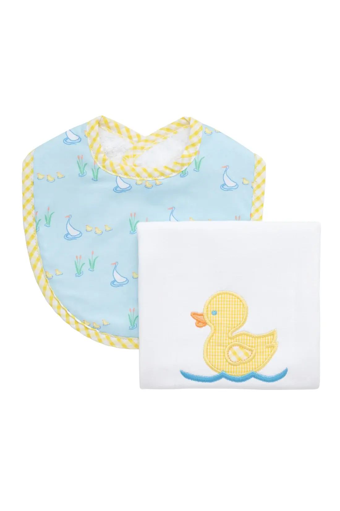 3 Marthas - Duck Basic Bib & Burp Boxed Set