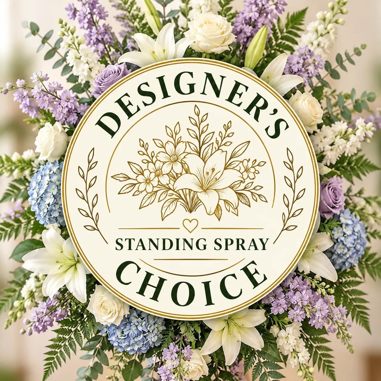 Designer's Choice Sympathy Standing Spray