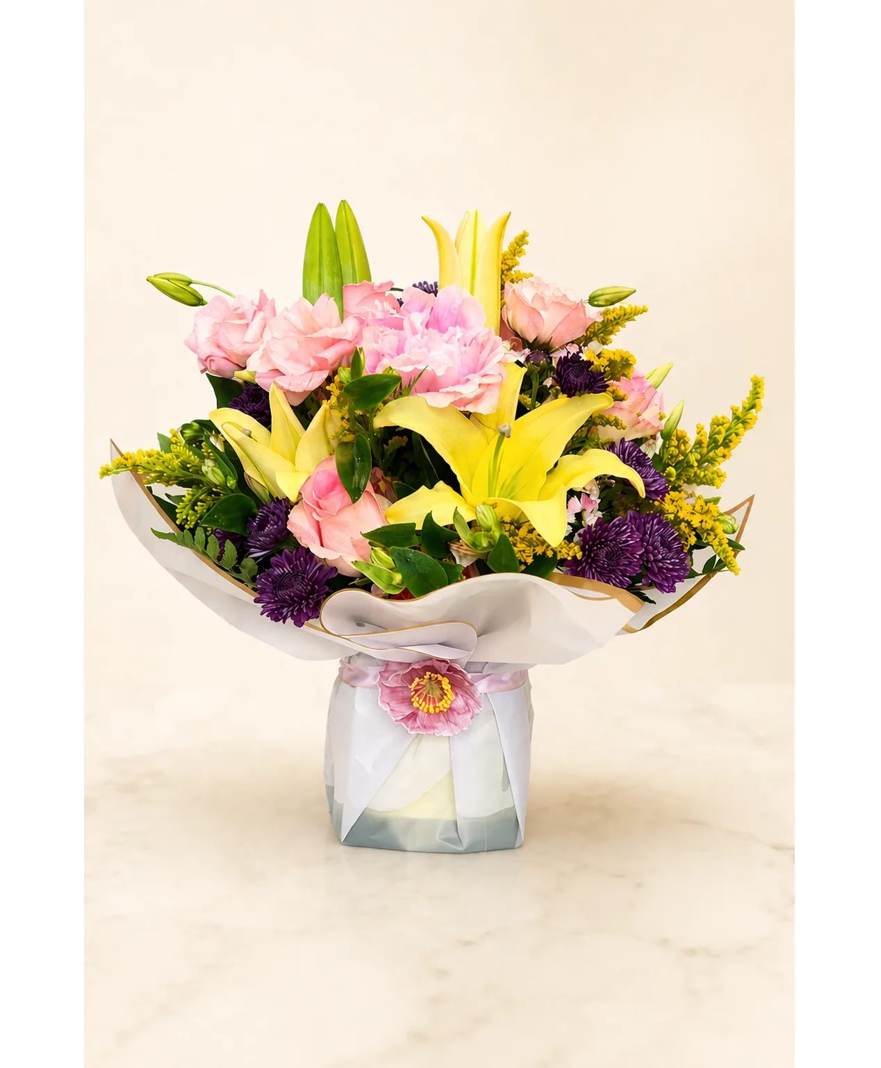 Golden Blush Garden Fresh flowers