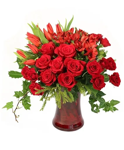 Cupid's Christmas Floral Design Cupid's Christmas Floral Design