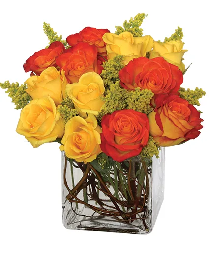 Phoenix Flame Rose Arrangement Phoenix Flame Rose Arrangement