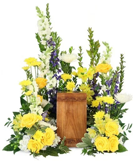 Luminous Legacy Cremation Flowers Luminous Legacy Cremation Flowers