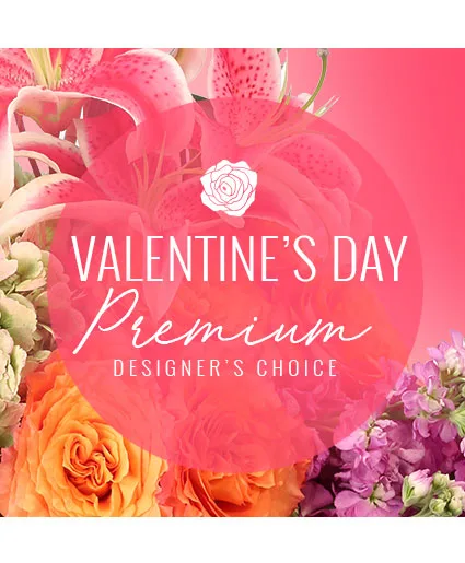 Valentine's Day Florals Premium Designer's Choice Valentine's Day Florals Premium Designer's Choice