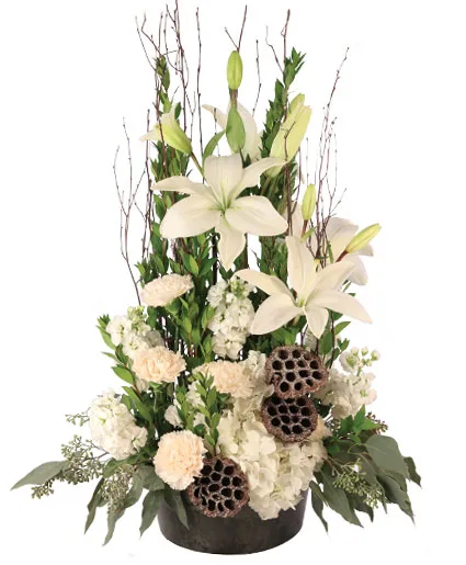 Angelic Ivory Floral Arrangement Angelic Ivory Floral Arrangement