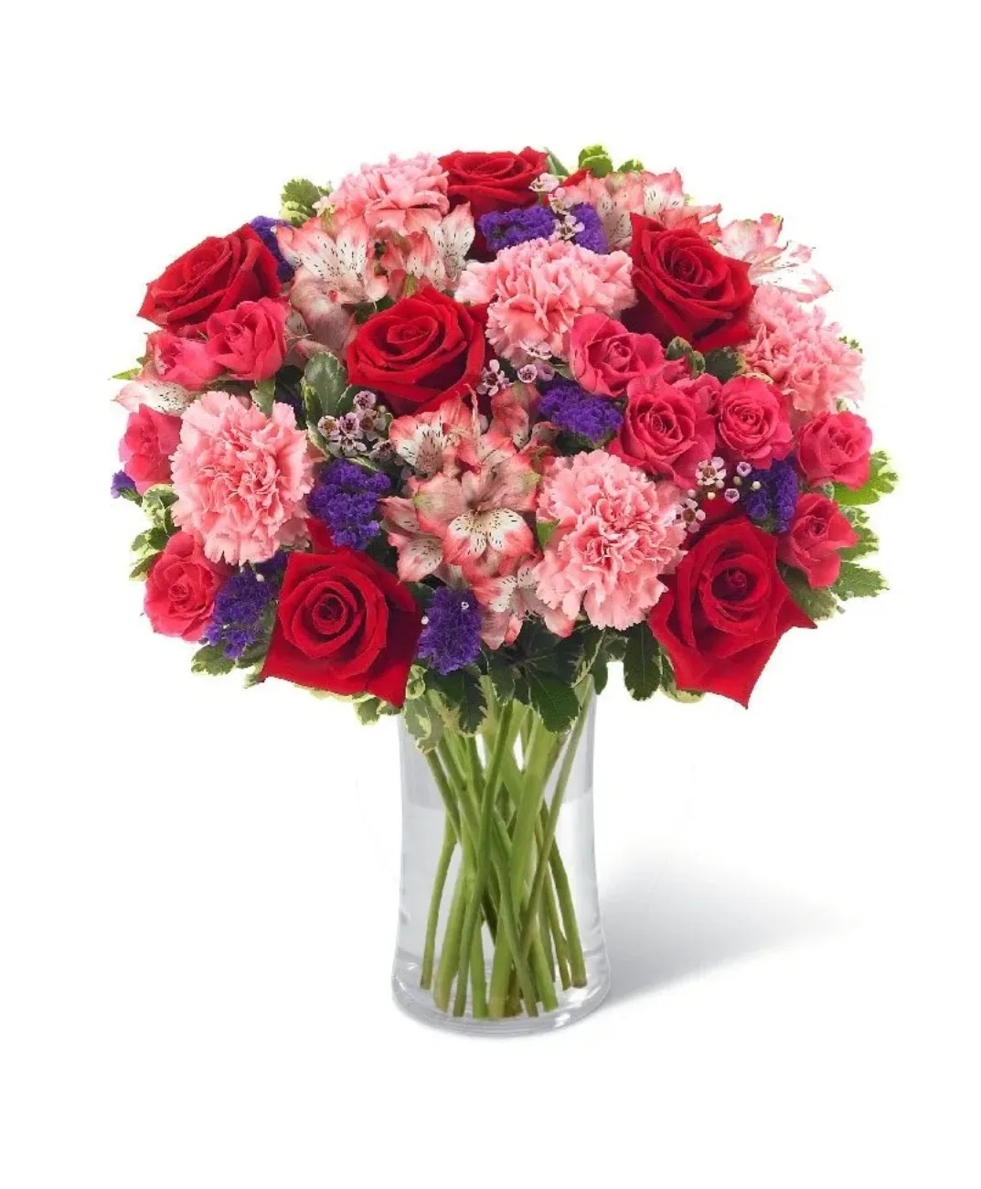 Cherry Red and Pink Vase Cherry Red and Pink Vase