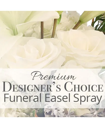 Premium Funeral Easel Spray Premium Designer's Choice Premium Funeral Easel Spray Premium Designer's Choice