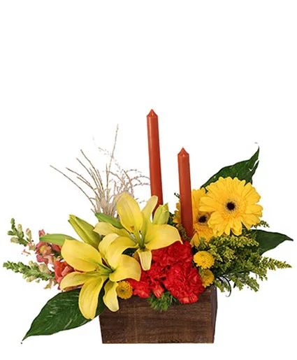 Vibrant & Glowing Centerpiece Vibrant & Glowing Centerpiece