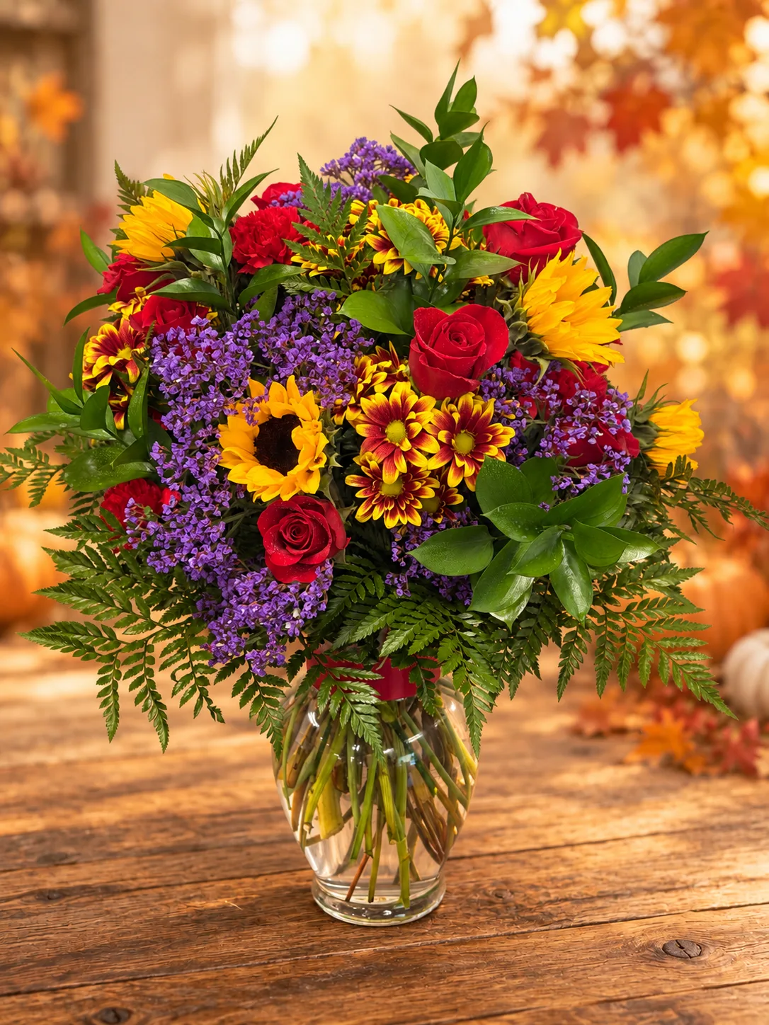 Autumn Radiance Vase Arrangement Autumn Radiance Vase Arrangement