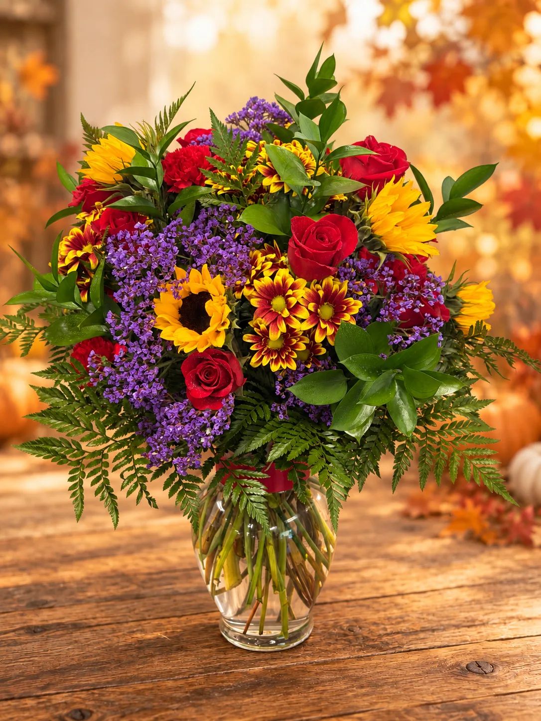 Autumn  Radiance  Vase Arrangement