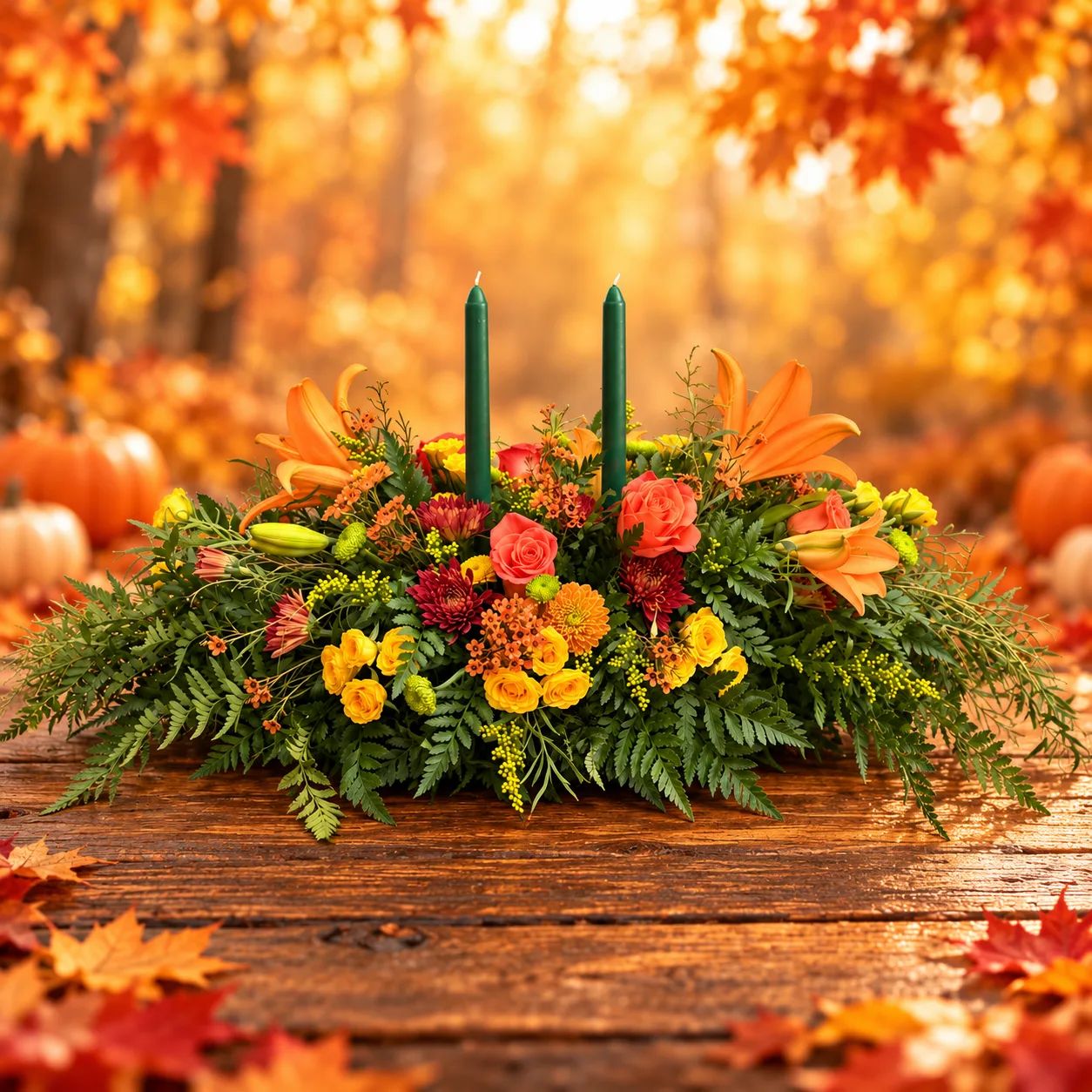 Autumn Gathering Centerpiece