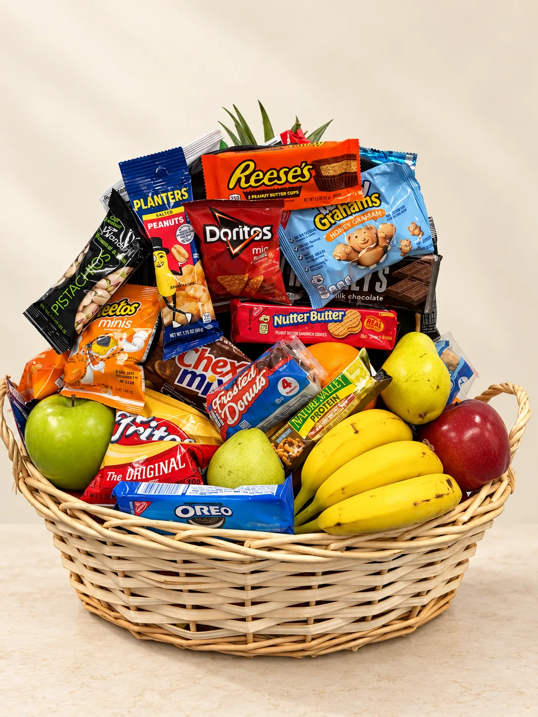 Fruits and Snack Basket Fruits and Snack Basket