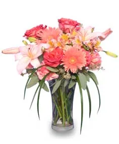 Coral Reflections of Fresh Flowers Coral Reflections of Fresh Flowers