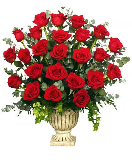Regal Roses Urn Funeral Flowers Regal Roses Urn Funeral Flowers
