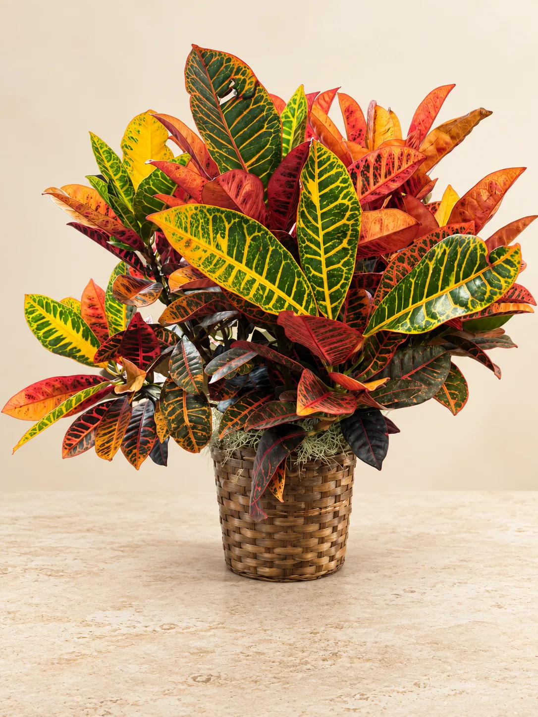 Croton Plant Basket Croton Plant Basket