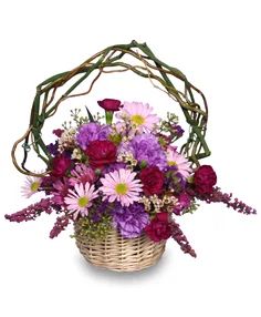 Lovable Lavender Basket