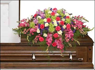 ETERNAL BEAUTY CASKET SPRAY Funeral Flowers ETERNAL BEAUTY CASKET SPRAY Funeral Flowers