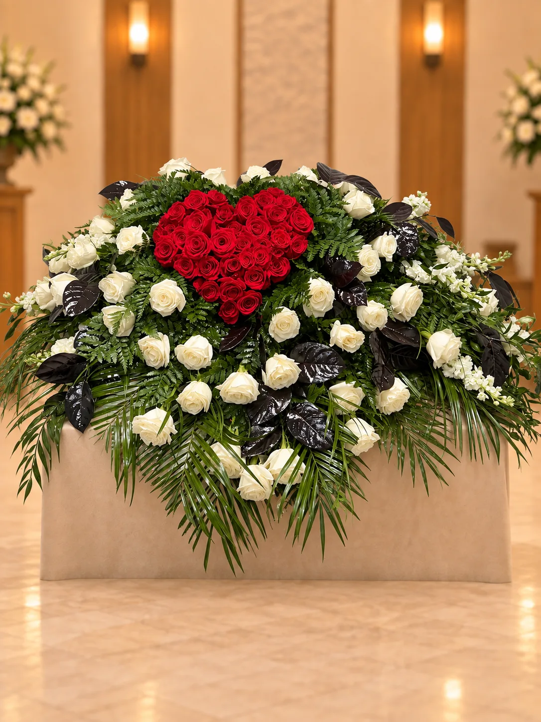Love is Forever Casket Cover Love is Forever Casket Cover