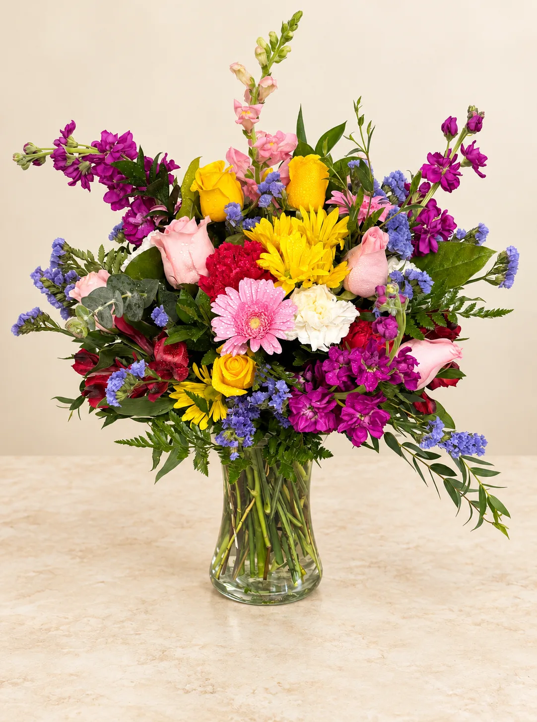 Spring Sensation Vase Arrangement Spring Sensation Vase Arrangement