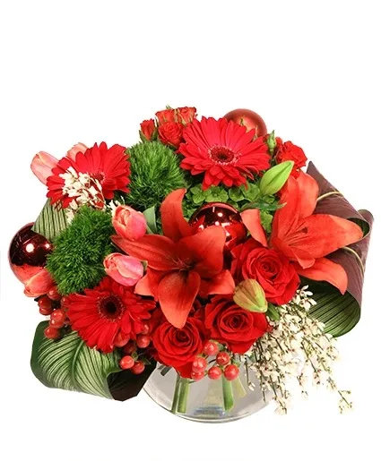 Robust Ruby Flower Arrangement Robust Ruby Flower Arrangement