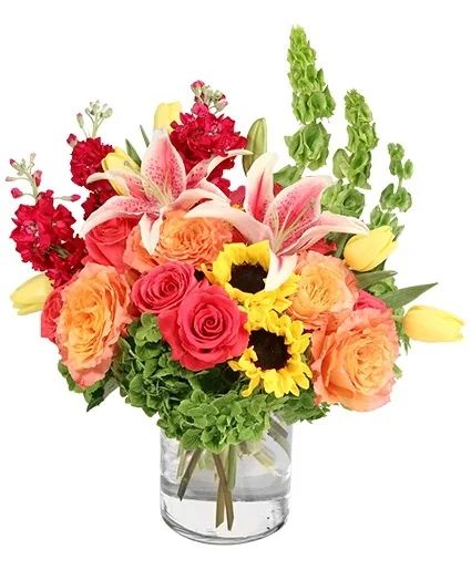 Vivid Daydream Vase Arrangement