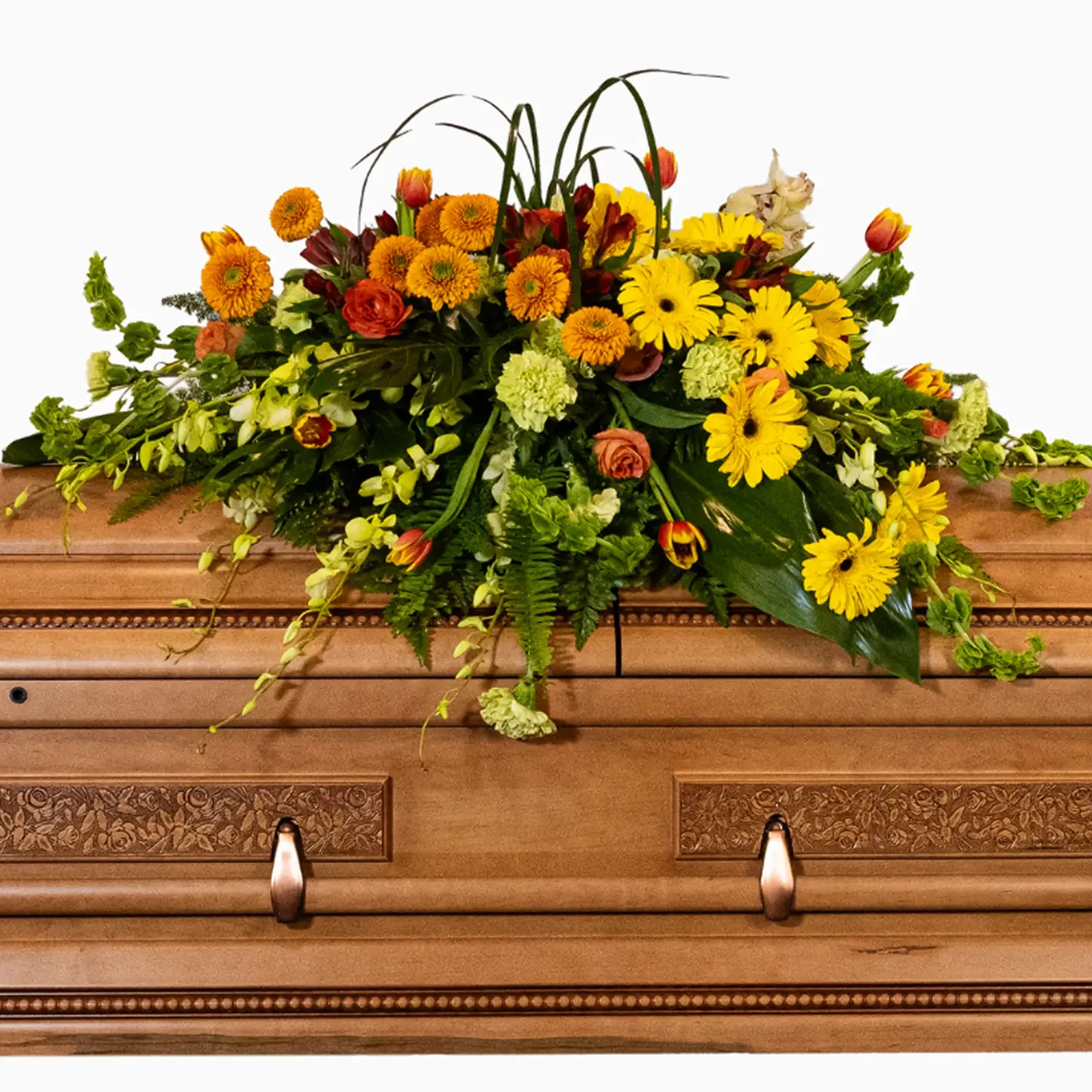 Daisy Casket Spray Daisy Casket Spray