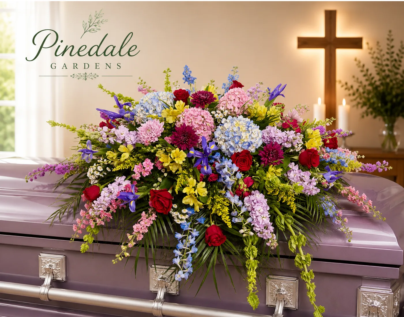 Mixed Casket Spray Mixed Casket Spray