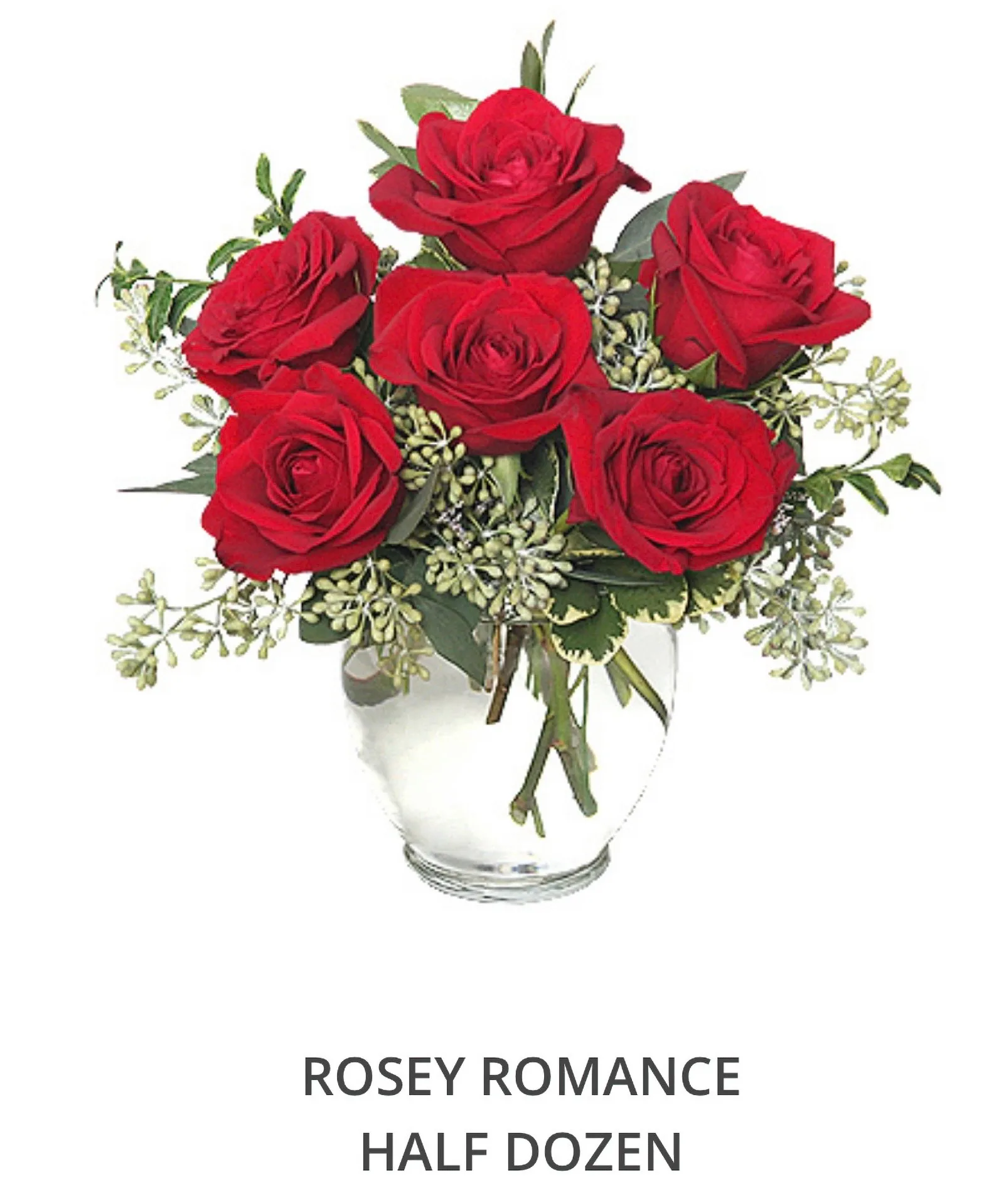 1/2 Dozen Roses Red, Pink, Yellow, Lavender 1/2 Dozen Roses Red, Pink, Yellow, Lavender