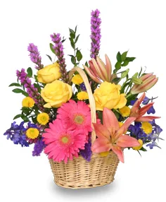 QUE TE MEJORES Canasta Floral QUE TE MEJORES Canasta Floral