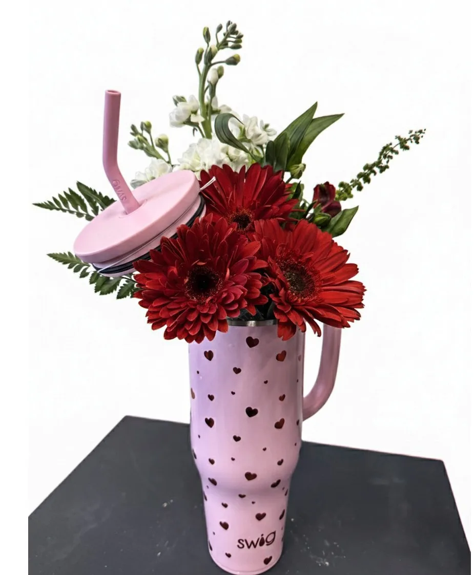 40 oz SWIG MEGA MUG with Flowers Limited Supply-- order early 40 oz SWIG MEGA MUG with Flowers Limited Supply-- order early