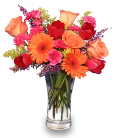 FLORES BRILLANTES Florero FLORES BRILLANTES Florero