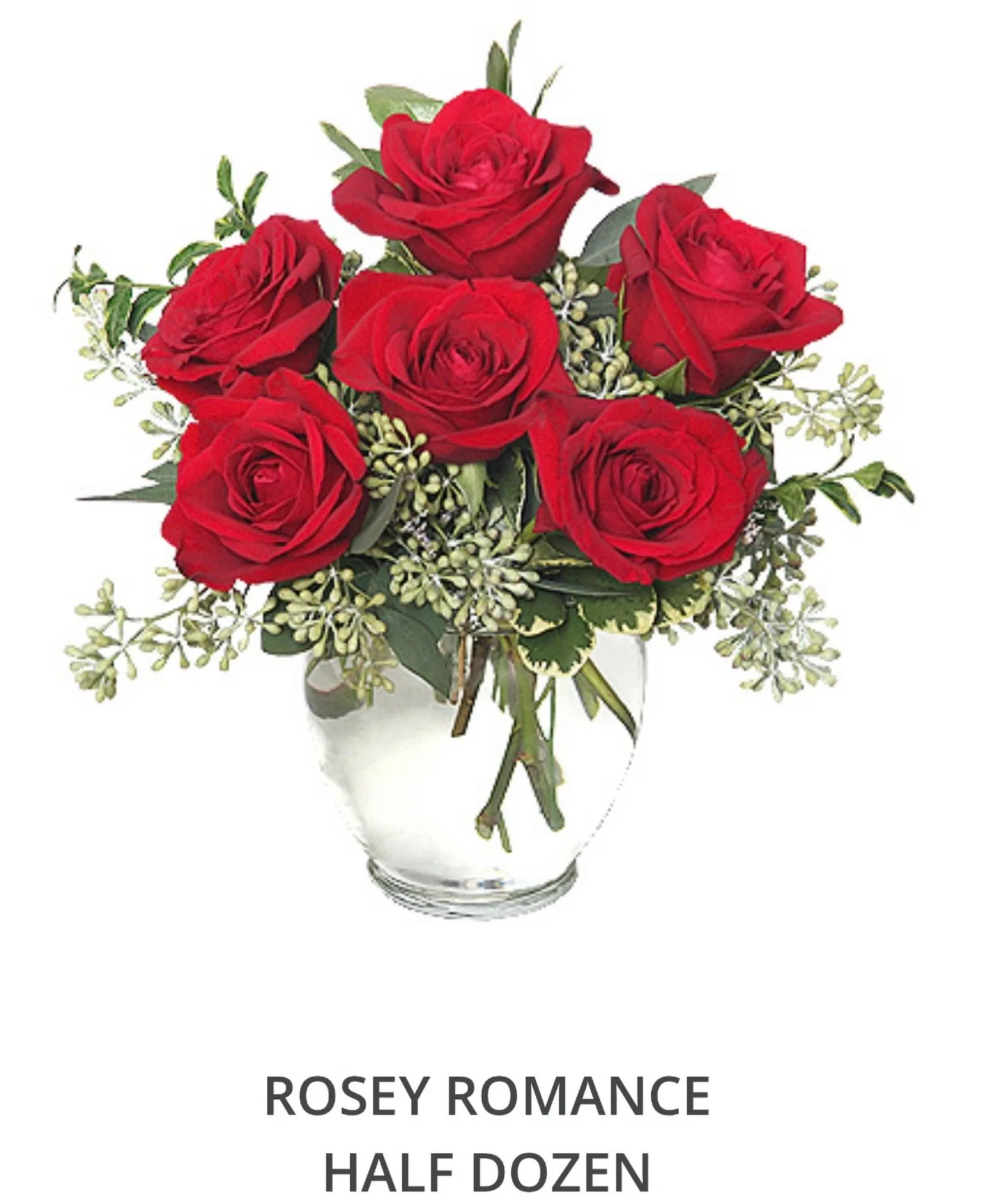 1/2 Dozen Roses Red, Pink, Yellow, Lavender 1/2 Dozen Roses Red, Pink, Yellow, Lavender