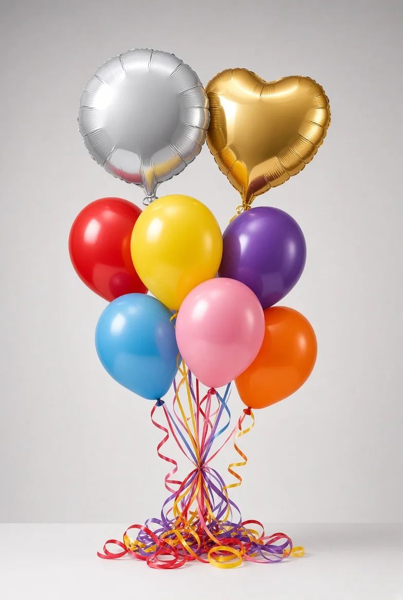 Mixed Celebration Balloon Bouquet