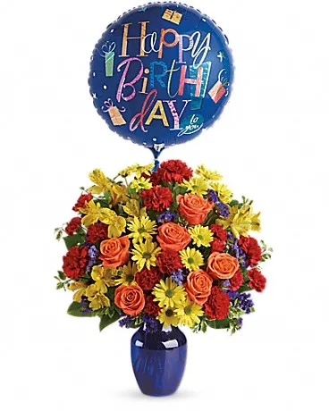 Fly Away Birthday Bouquet Fly Away Birthday Bouquet