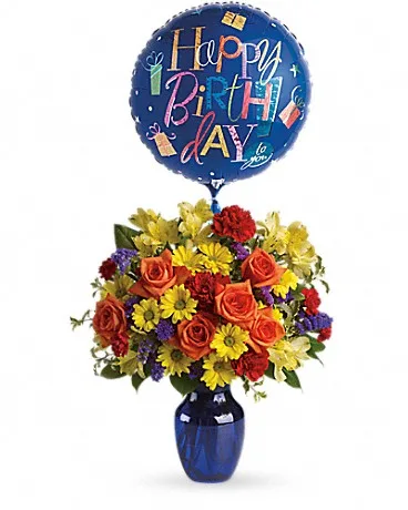 Fly Away Birthday Bouquet Fly Away Birthday Bouquet