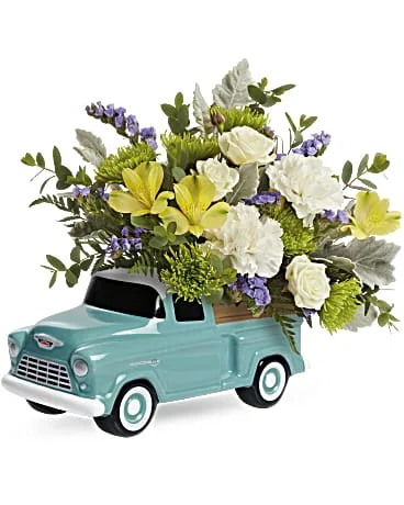 Chevy Trucking Blossoms Bouquet Chevy Trucking Blossoms Bouquet